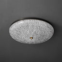 Crystalline Round Ceiling Lamp - LUUGAA