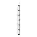 Cylindrical Clear Glass Chandelier - LUUGAA