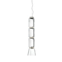 Cylindrical Clear Glass Chandelier - LUUGAA