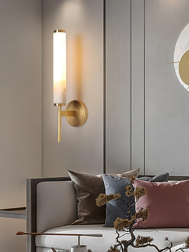 Cylindrical Glass Wall Light - LUUGAA