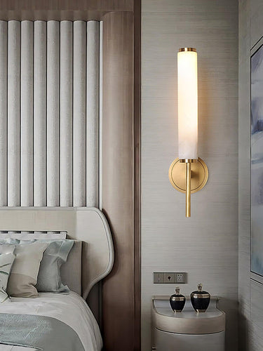 Cylindrical Glass Wall Light - LUUGAA