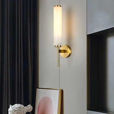 Cylindrical Glass Wall Light - LUUGAA