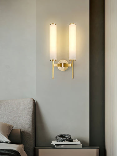 Cylindrical Glass Wall Light - LUUGAA
