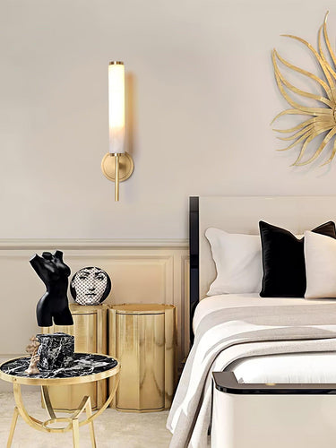Cylindrical Glass Wall Light - LUUGAA