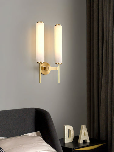 Cylindrical Glass Wall Light - LUUGAA