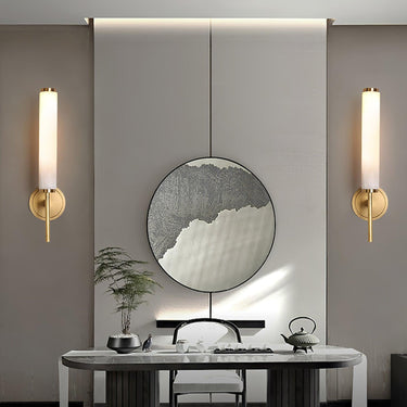 Cylindrical Glass Wall Light - LUUGAA