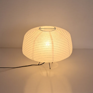Cylindrical Rice Paper Table Lamp - LUUGAA