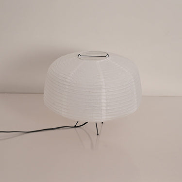 Cylindrical Rice Paper Table Lamp - LUUGAA