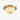 Dome Brass Flush Ceiling Lamp - LUUGAA