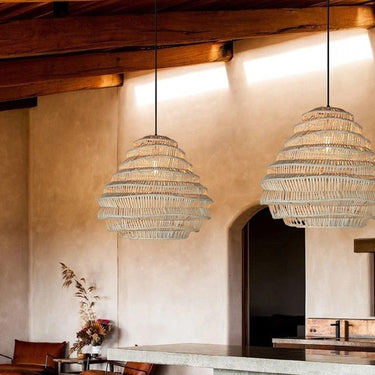 Dreamlight Rattan Woven Pendant Light - LUUGAA
