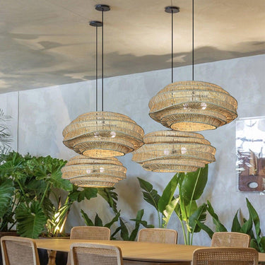 Dreamlight Rattan Woven Pendant Light - LUUGAA