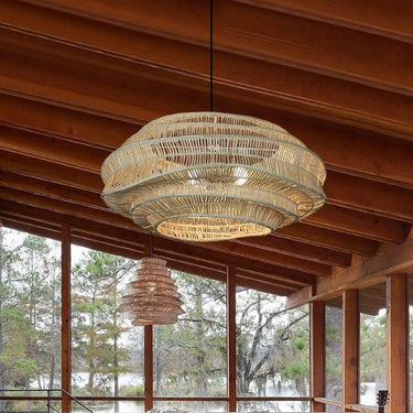 Dreamlight Rattan Woven Pendant Light - LUUGAA