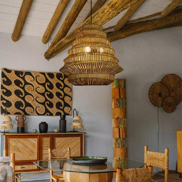Dreamlight Rattan Woven Pendant Light - LUUGAA