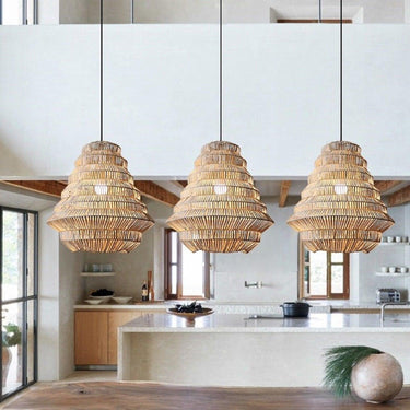 Dreamlight Rattan Woven Pendant Light - LUUGAA