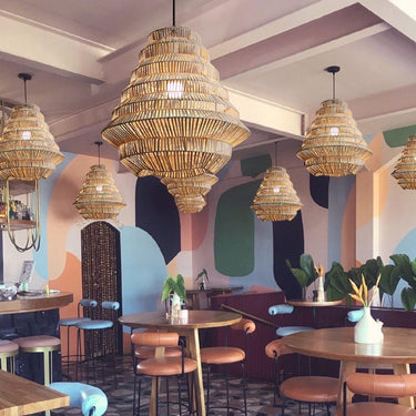 Dreamlight Rattan Woven Pendant Light - LUUGAA
