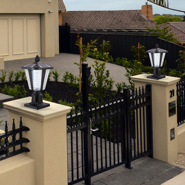 SolarGlow Outdoor Column Lights