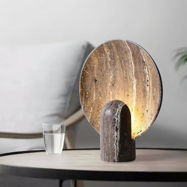 Eclipse Stone Table Lamp - LUUGAA