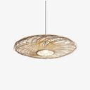 Elegant Rattan Woven Pendant Light - LUUGAA