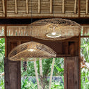 Elegant Rattan Woven Pendant Light - LUUGAA