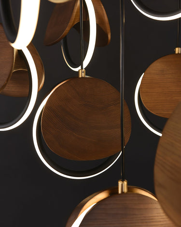 Elliot Rings Chandelier - LUUGAA