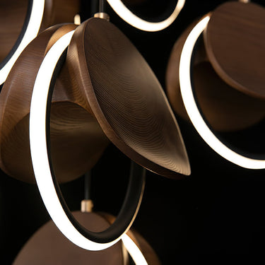 Elliot Rings Chandelier - LUUGAA
