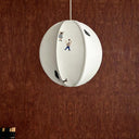 Embroidered Pendant Light - LUUGAA