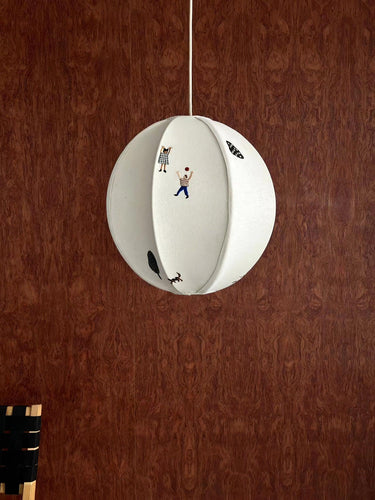 Embroidered Pendant Light - LUUGAA