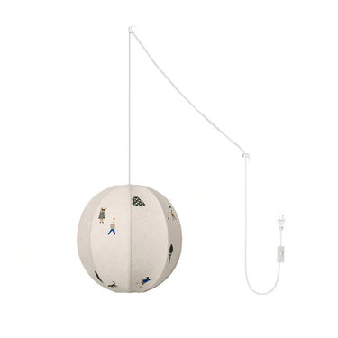 Embroidered Pendant Light - LUUGAA