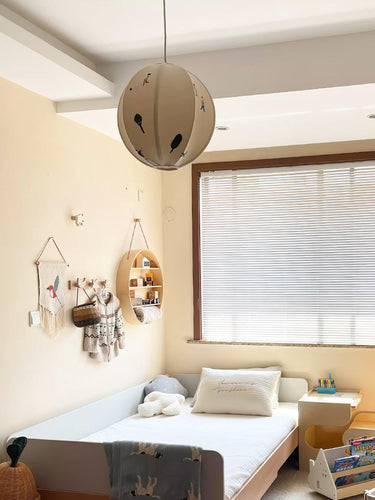 Embroidered Pendant Light - LUUGAA