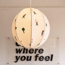 Embroidered Pendant Light - LUUGAA