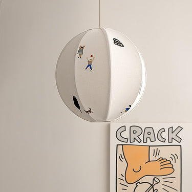 Embroidered Pendant Light - LUUGAA