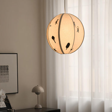 Embroidered Pendant Light - LUUGAA