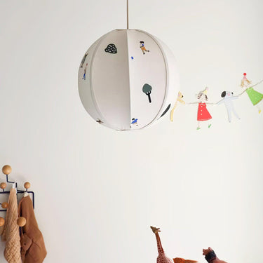 Embroidered Pendant Light - LUUGAA