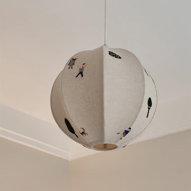 Embroidered Pendant Light - LUUGAA