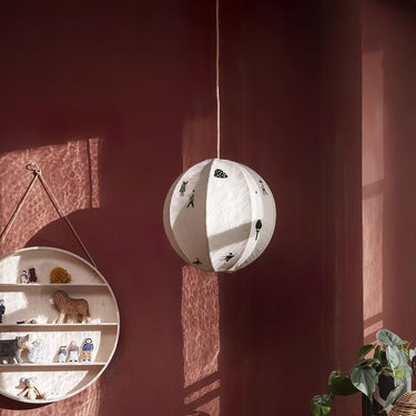 Embroidered Pendant Light - LUUGAA