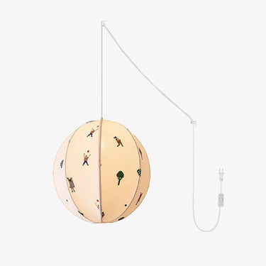 Embroidered Pendant Light - LUUGAA