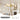 Emory Gold Chandelier - LUUGAA