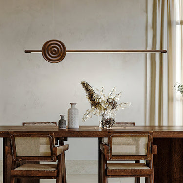 Erhu Wood Chandelier - LUUGAA