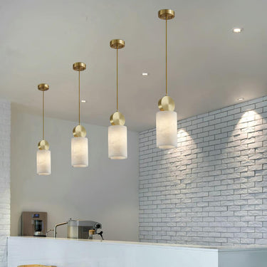 Etruscan Aabaster Pendant Light - LUUGAA