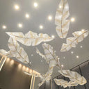 Falling Leaves Glass Chandelier - LUUGAA