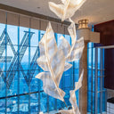 Falling Leaves Glass Chandelier - LUUGAA