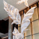Falling Leaves Glass Chandelier - LUUGAA
