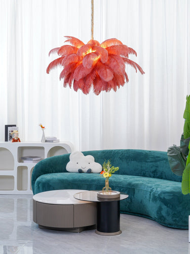 Feather Chandelier - LUUGAA