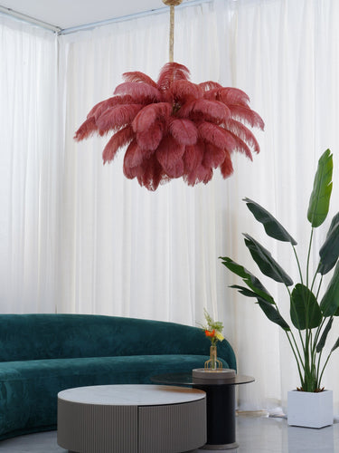 Feather Chandelier - LUUGAA