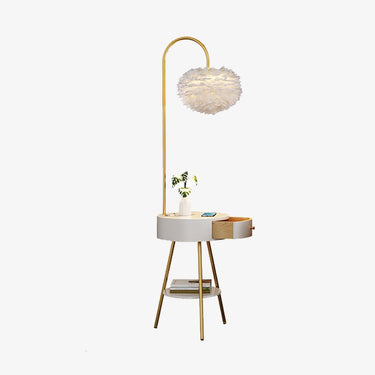 Feather Floor Lamp - LUUGAA