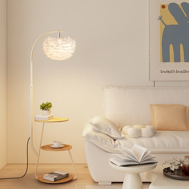 Feather Leaf Floor Lamp - LUUGAA