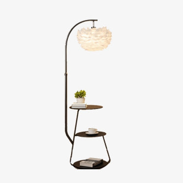 Feather Leaf Floor Lamp - LUUGAA