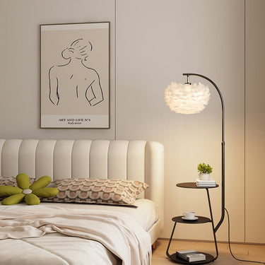 Feather Leaf Floor Lamp - LUUGAA