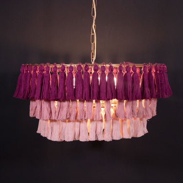 Fela Tassel Chandelier - LUUGAA