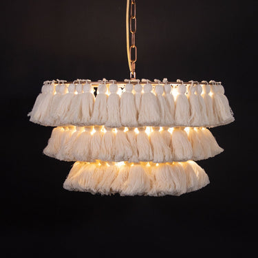 Fela Tassel Chandelier - LUUGAA